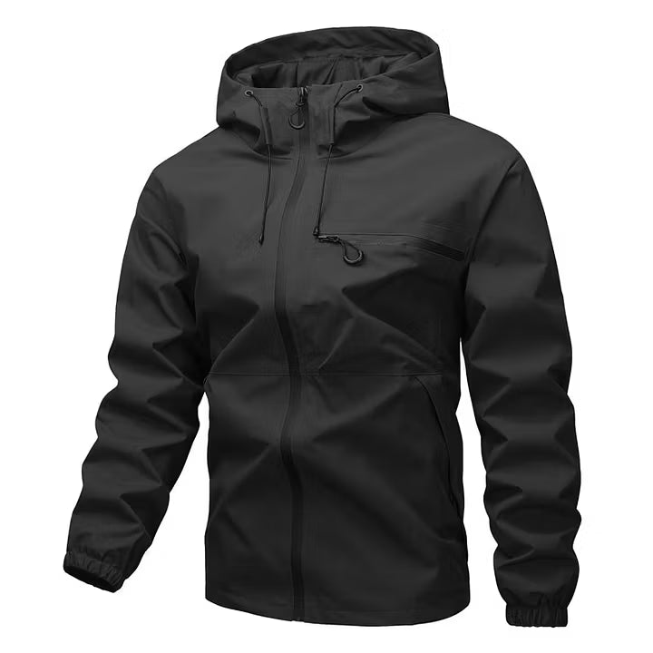 Men's Urban Tactical Shield Hooded Jacket Waterproof Windproof Outdoor Coat