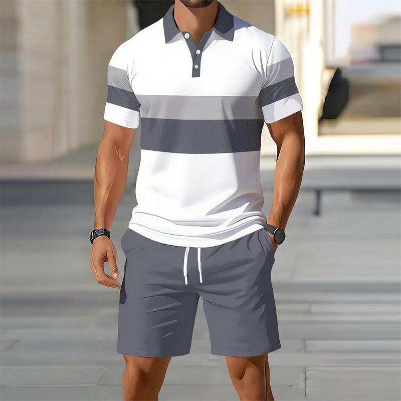 👕 2-teiliges Hemd- & Shorts-Set für Herren – bequem, atmungsaktiv & vielseitig für Sommer, Freizeit & Reisen | 50% Sommer-Sale ☀️🩳